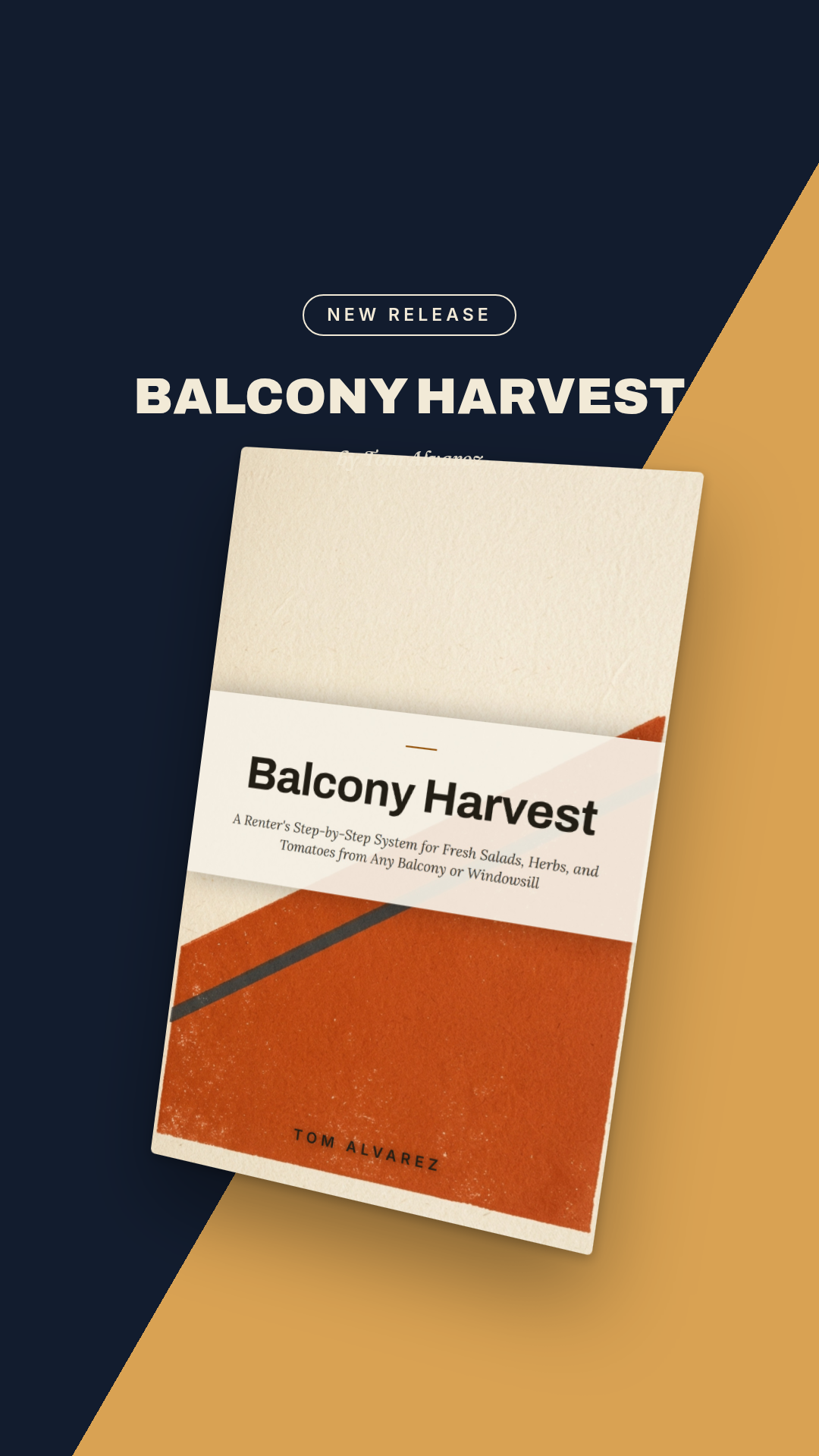 Balcony Harvest TikTok / Stories graphic