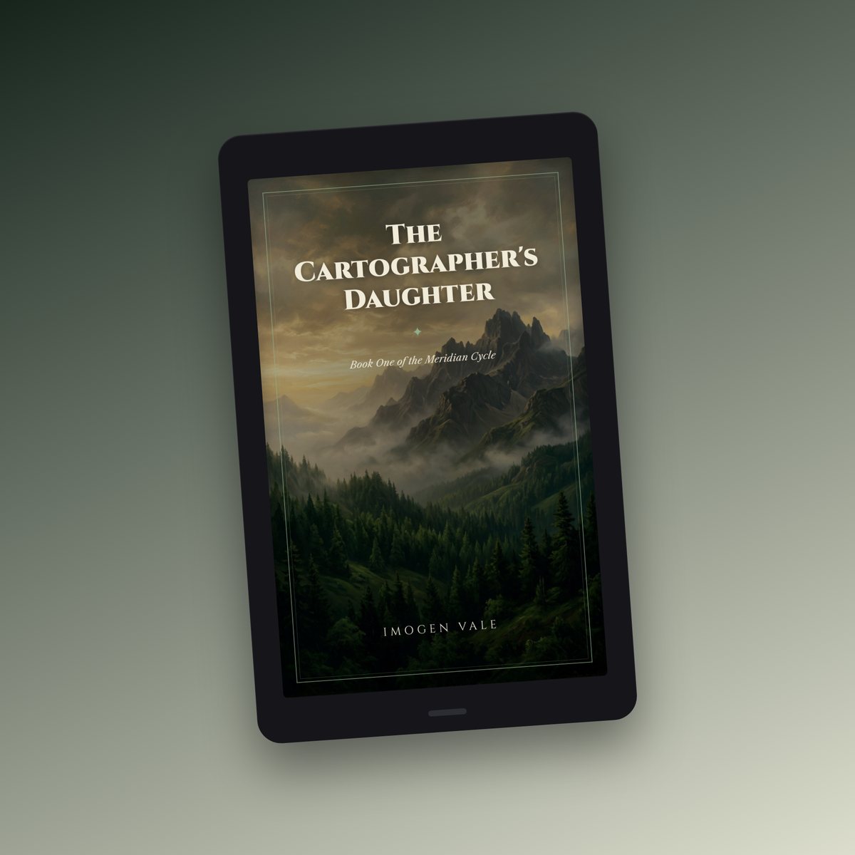 E-reader shot mockup example